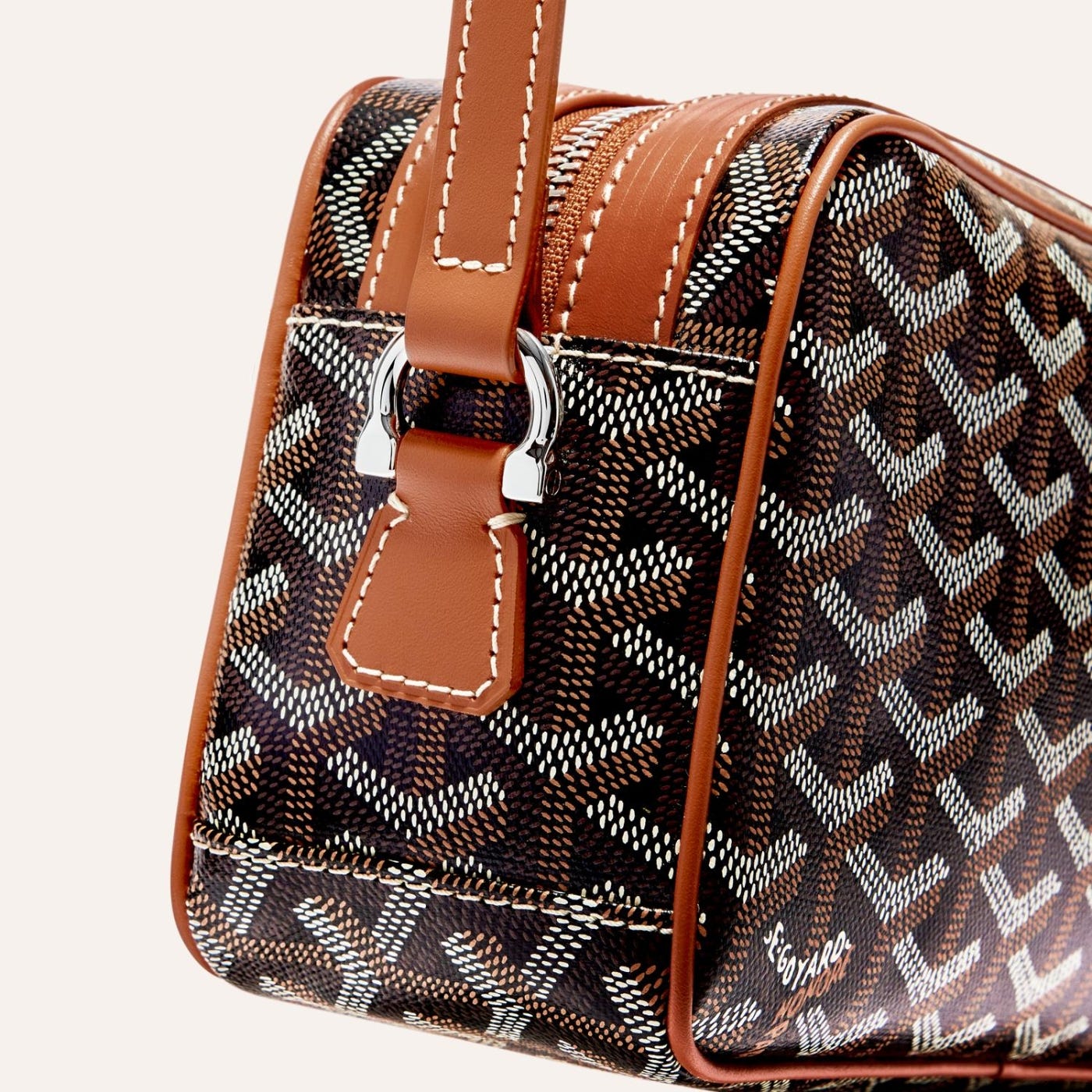 Goyard Cap-Vert PM Bag Black and Brown - Image 4